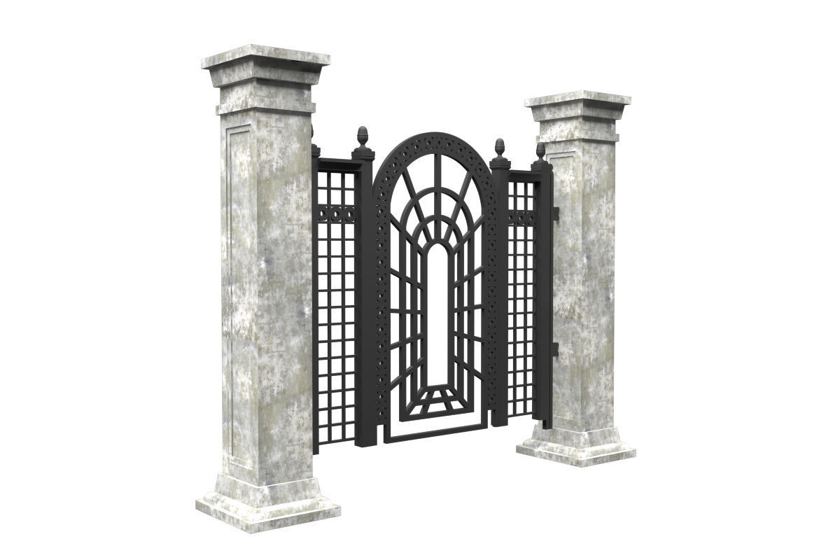 Antic Gate Collections 3D model_5