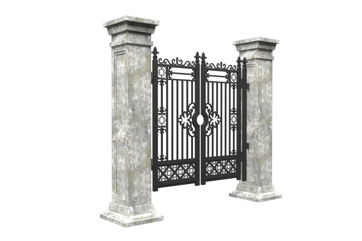 Antic Gate Collections 3D model_4