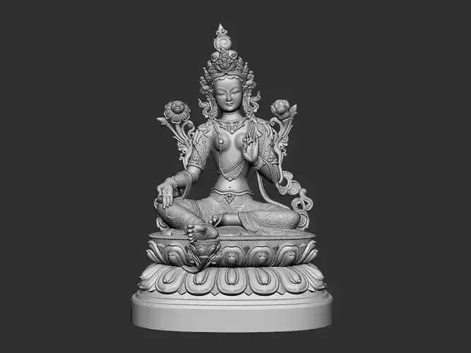 Buddha statue 3D model