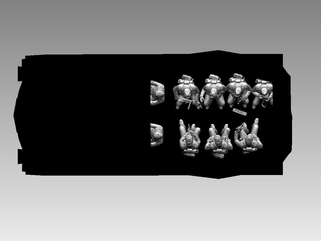 soldiers Afrika Korps 3D print model_56