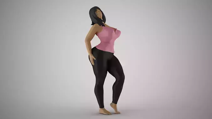 Girl Weight Loss Plans 3D print model