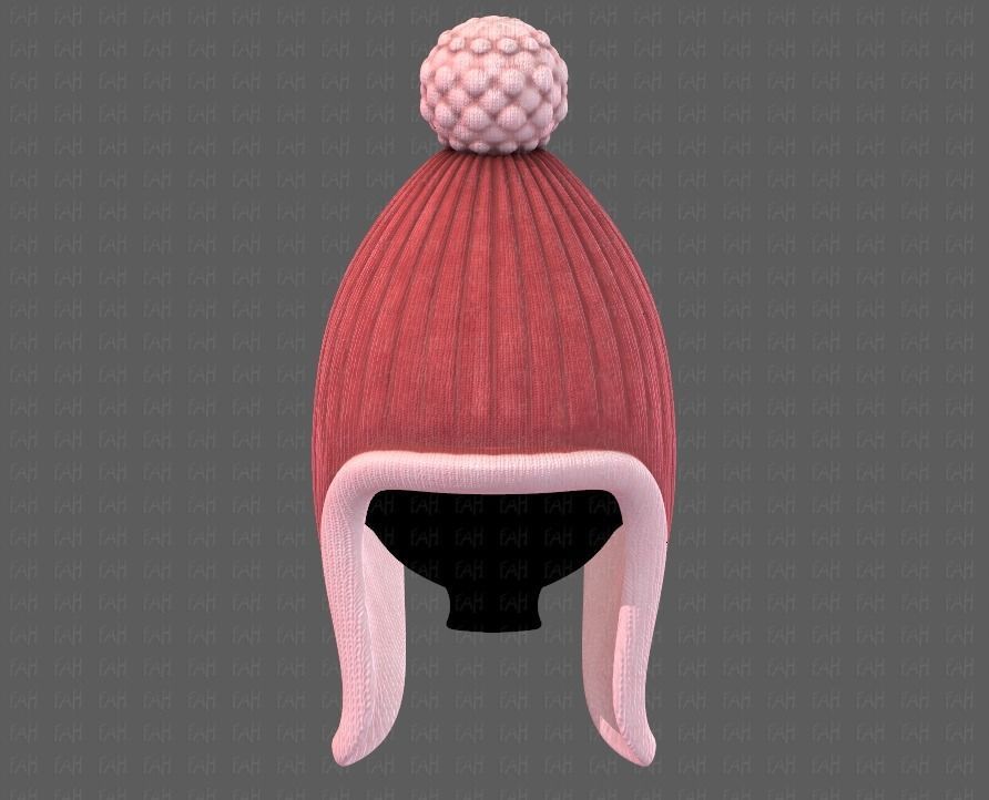 Cap V10 Low-poly 3D model_6