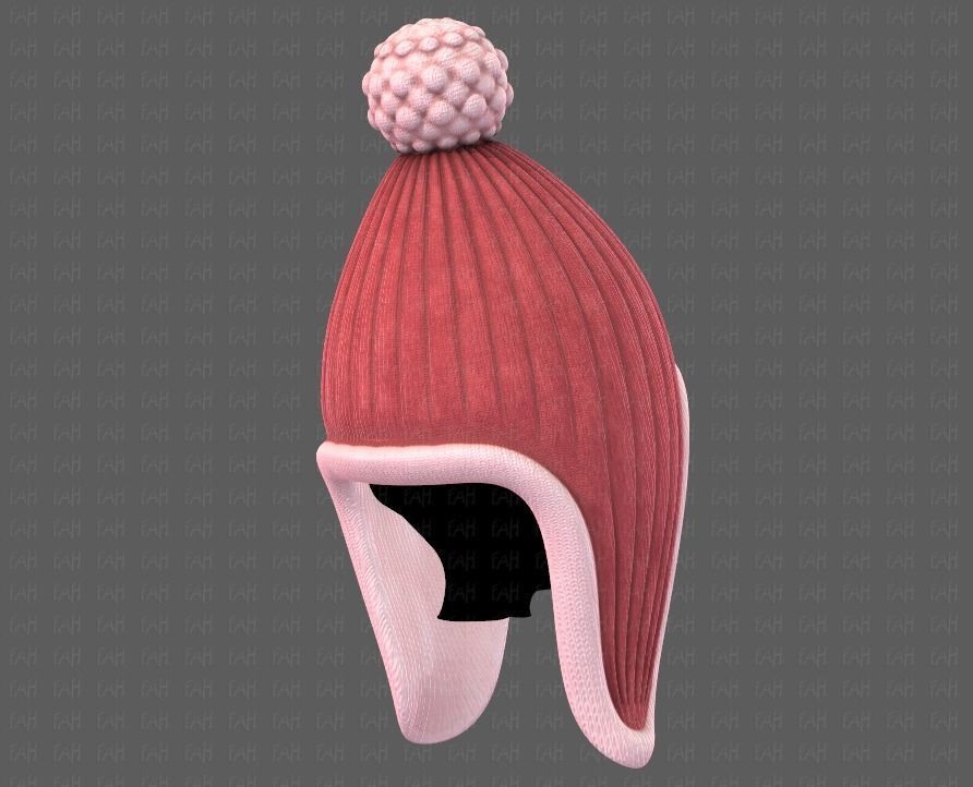 Cap V10 Low-poly 3D model_4