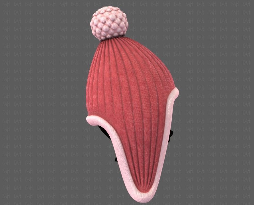 Cap V10 Low-poly 3D model_3