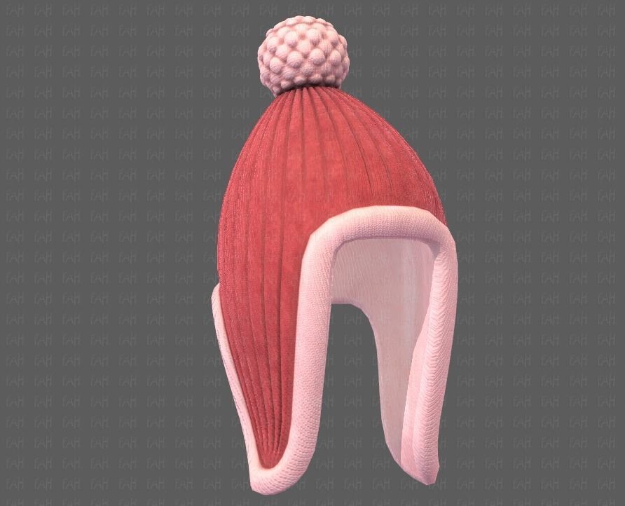 Cap V10 Low-poly 3D model_39