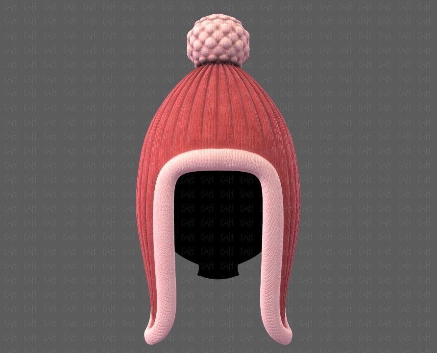 Cap V10 Low-poly 3D model_1