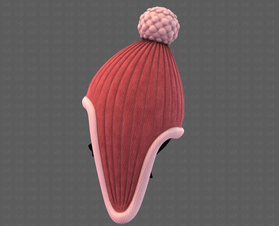 Cap V10 Low-poly 3D model_7