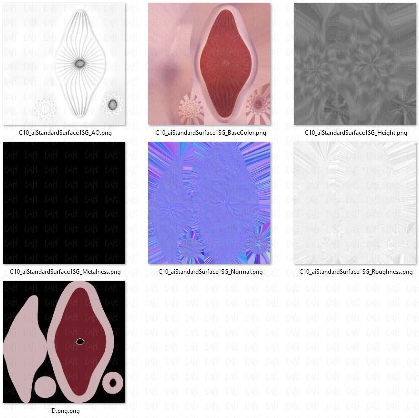 Cap V10 Low-poly 3D model_46