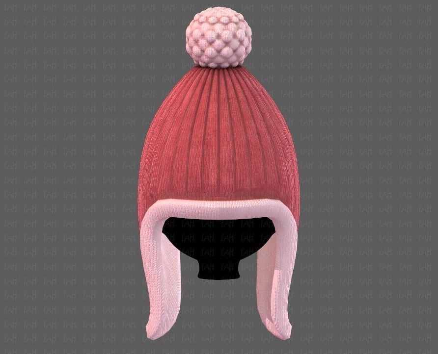 Cap V10 Low-poly 3D model_21