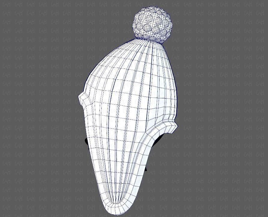 Cap V10 Low-poly 3D model_31