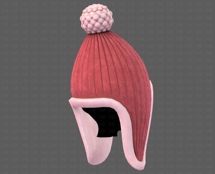 Cap V10 Low-poly 3D model_20