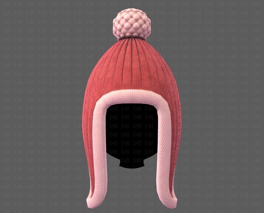 Cap V10 Low-poly 3D model_17