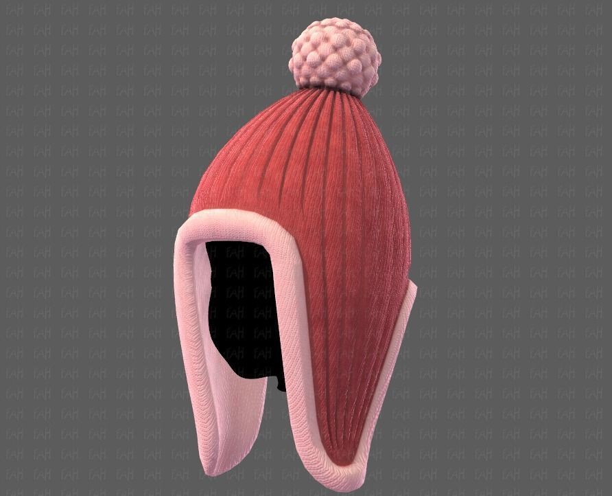 Cap V10 Low-poly 3D model_24