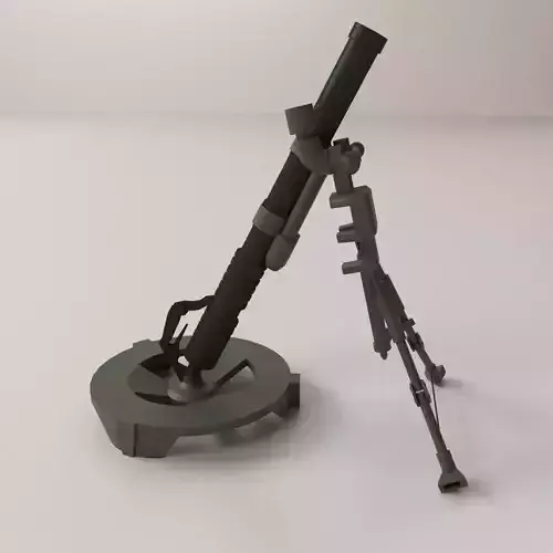 M224 Mortar 3D model