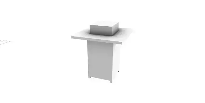 Stand pedestal