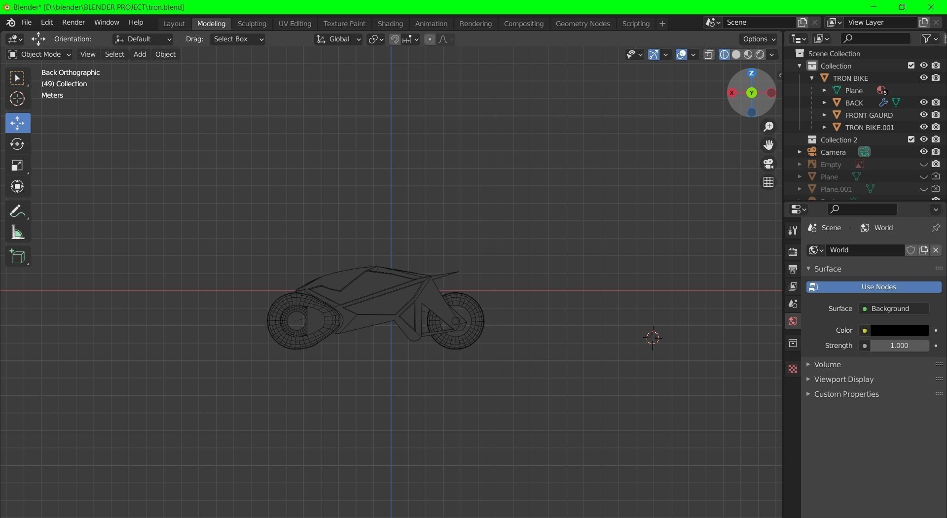 TRON BIKE Free 3D model_11