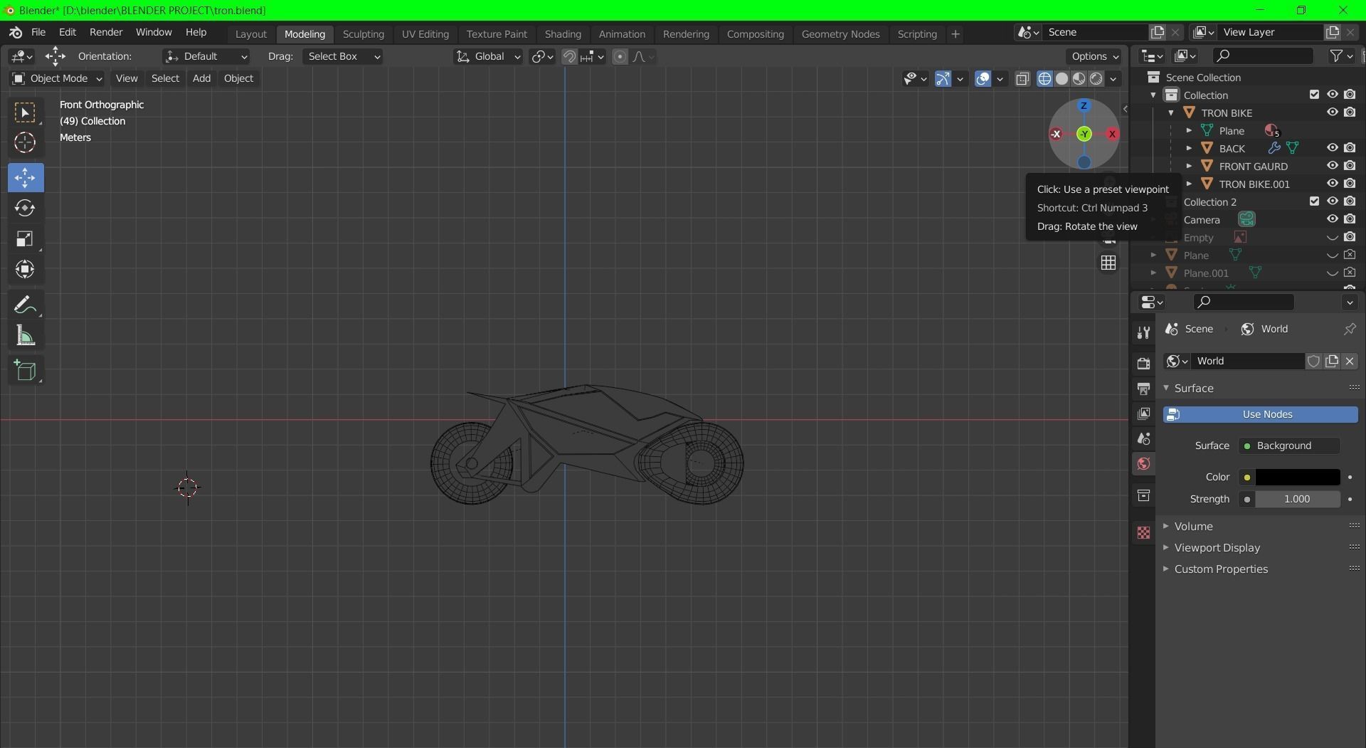 TRON BIKE Free 3D model_9