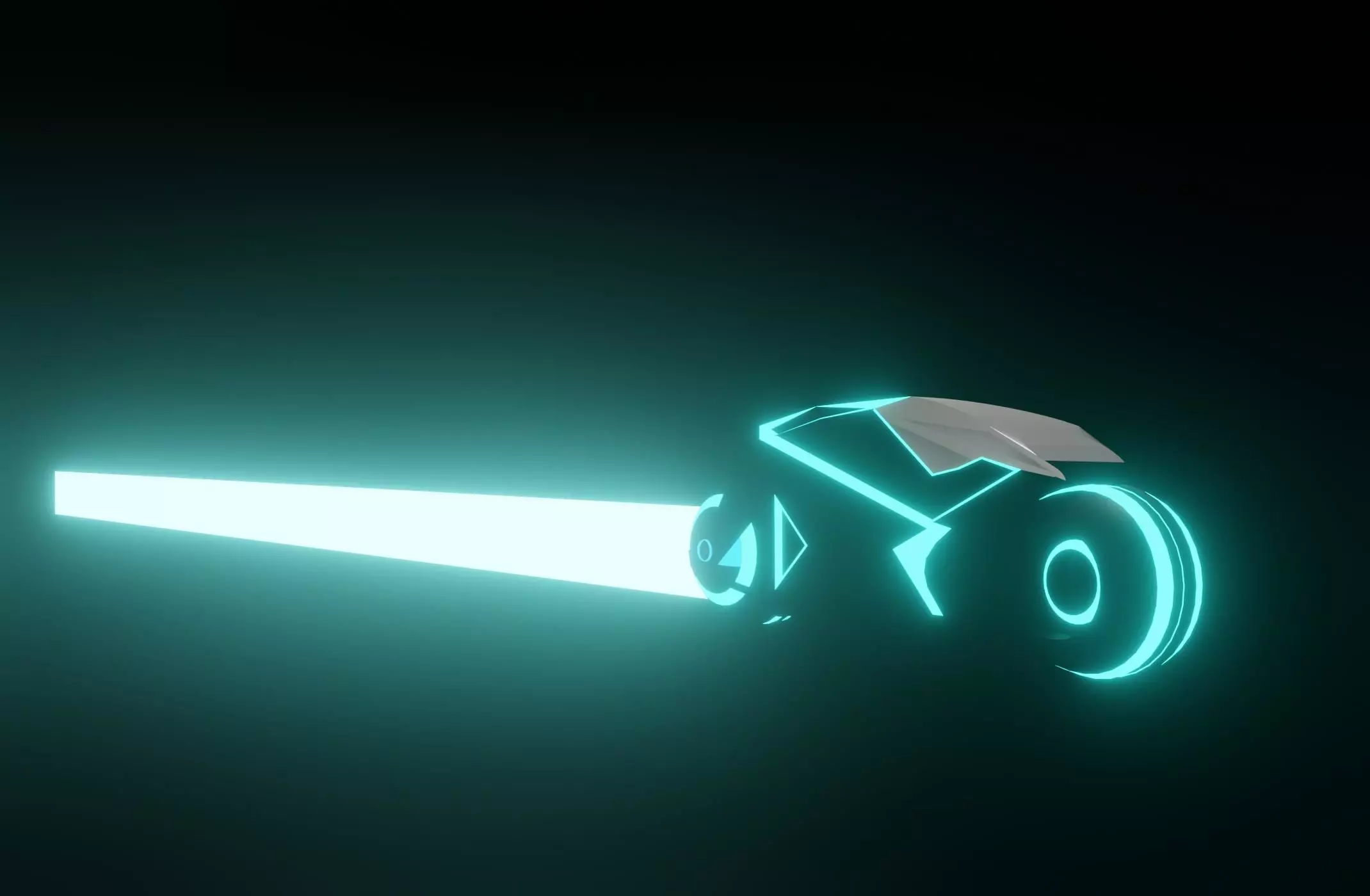 TRON BIKE Free 3D model_0