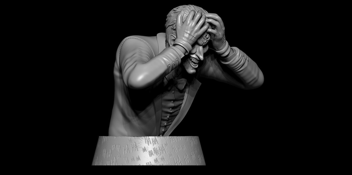 Fanart Joker - Killing Joke - Bust 3D print model_7