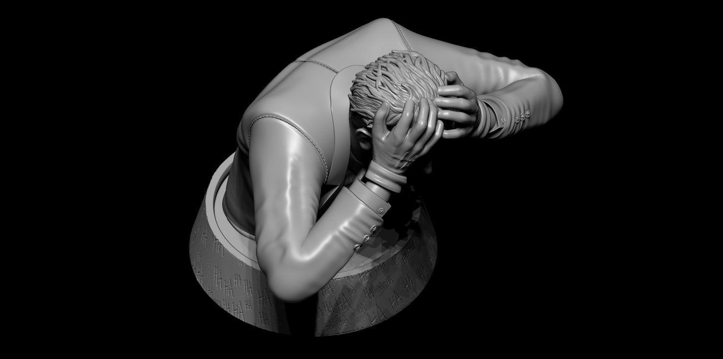 Fanart Joker - Killing Joke - Bust 3D print model_9