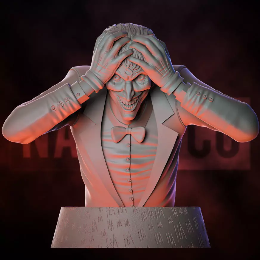Fanart Joker - Killing Joke - Bust 3D print model_0