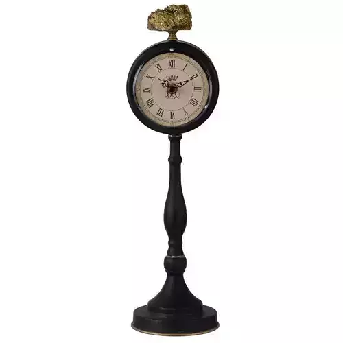 Pedestal Tabletop Clock