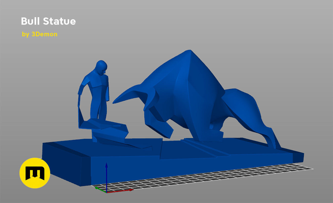 Bull Statue - Dune 3D print model_12