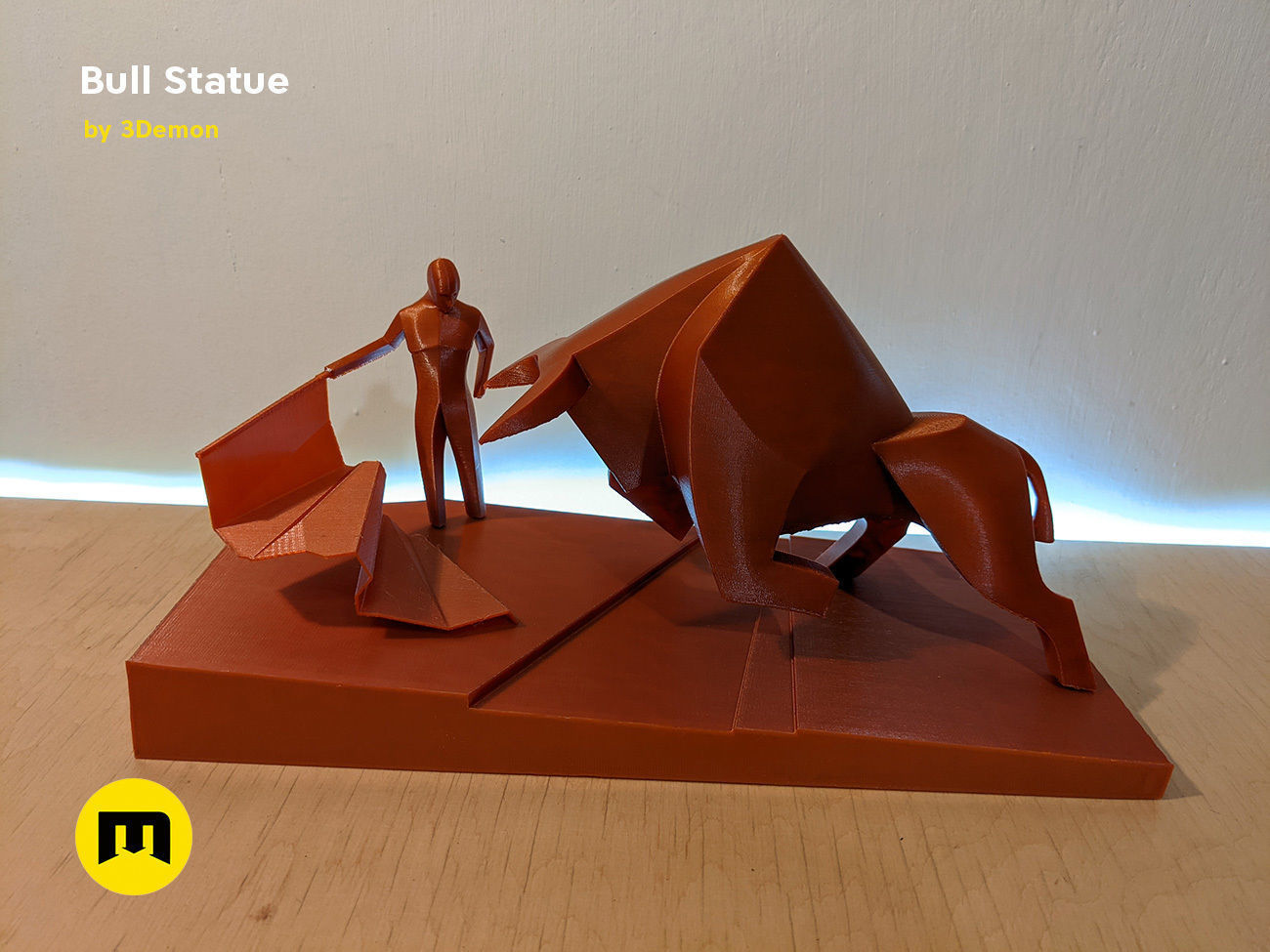 Bull Statue - Dune 3D print model_3