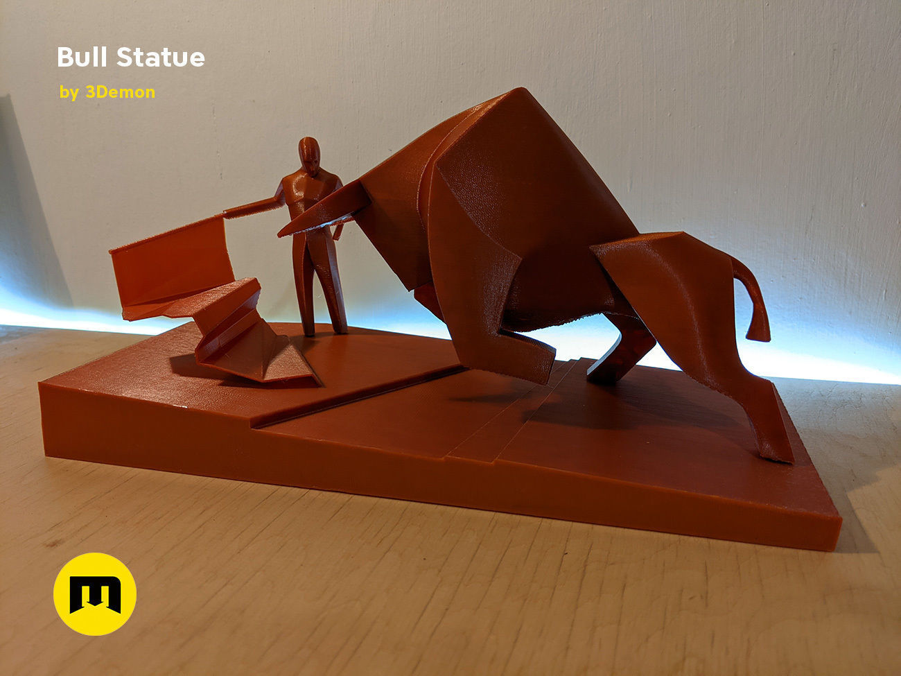 Bull Statue - Dune 3D print model_29