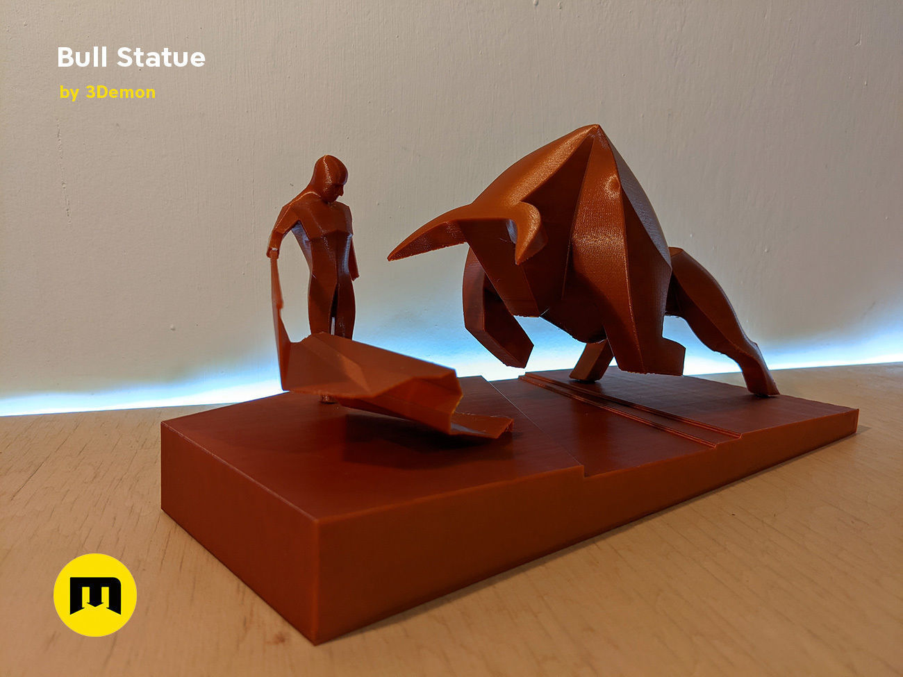 Bull Statue - Dune 3D print model_6