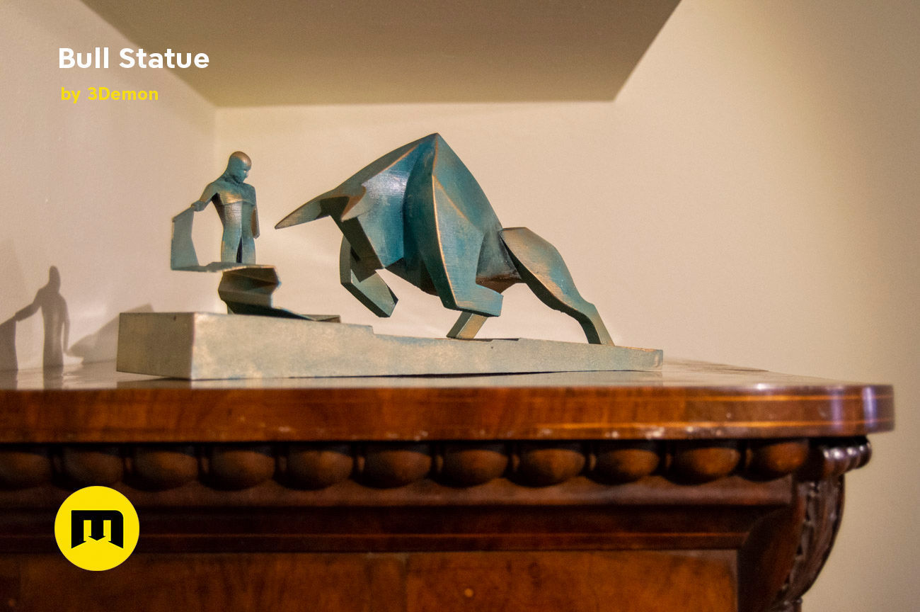 Bull Statue - Dune 3D print model_23