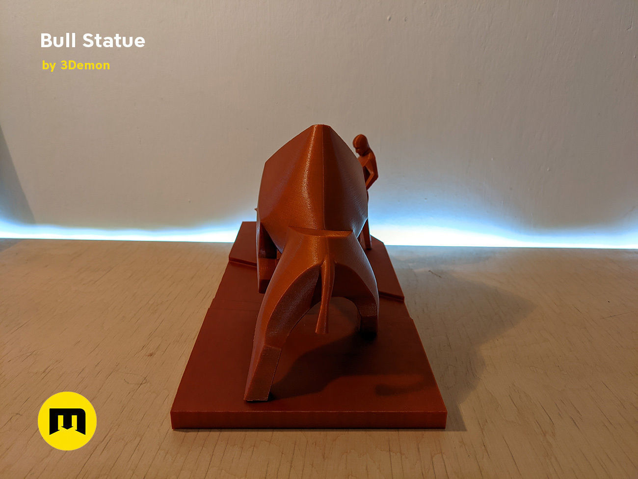 Bull Statue - Dune 3D print model_8