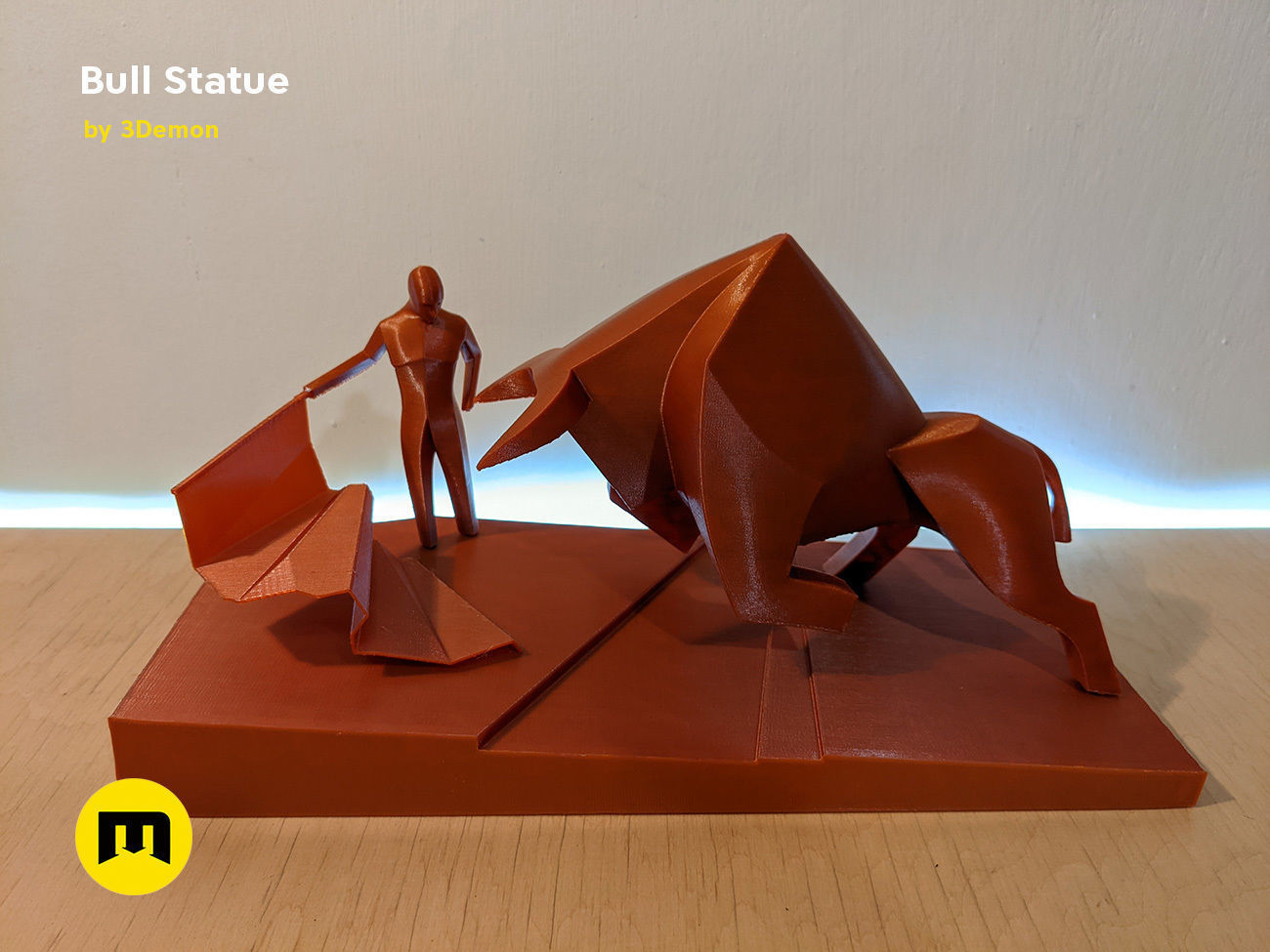 Bull Statue - Dune 3D print model_27