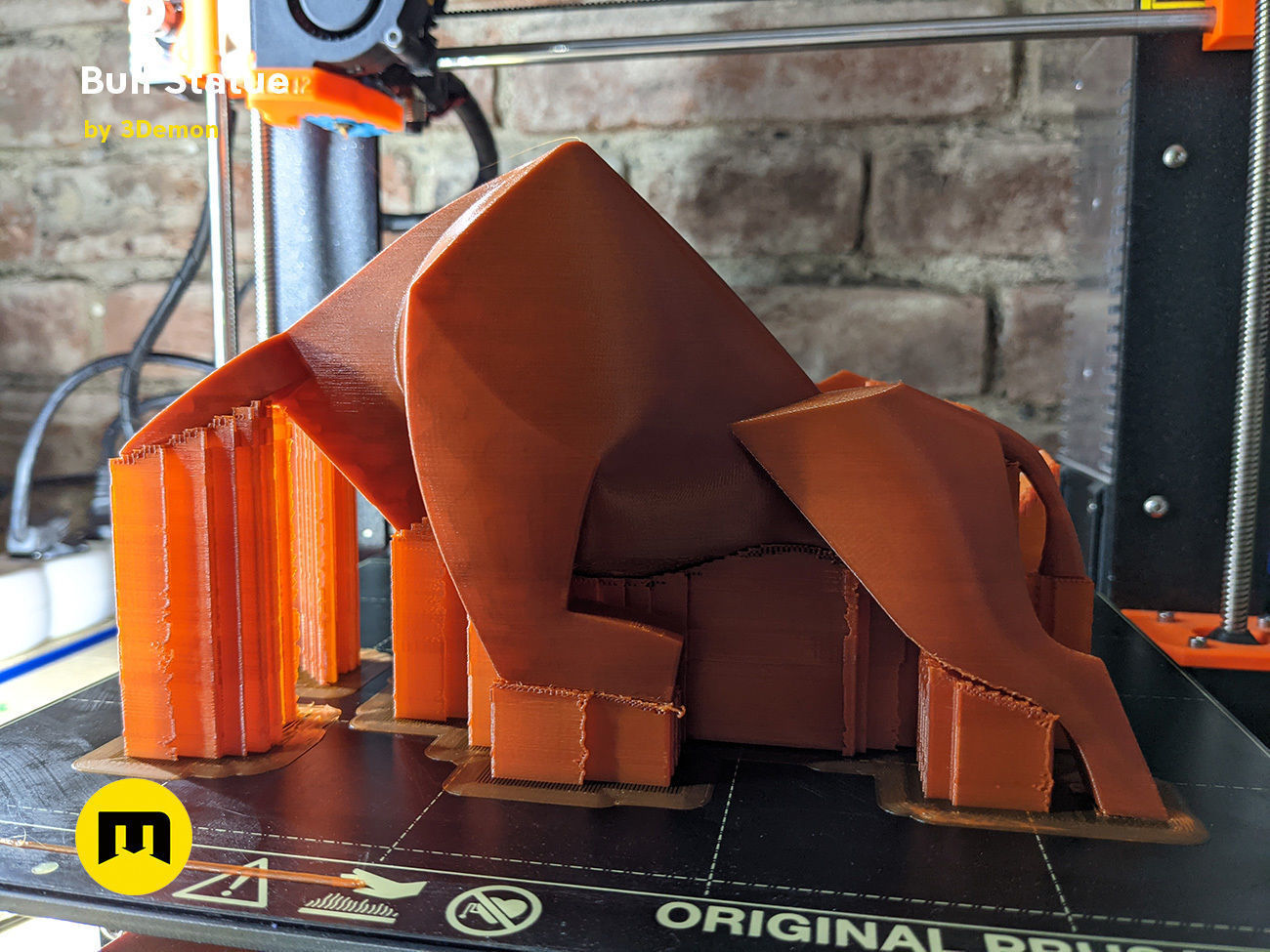 Bull Statue - Dune 3D print model_32