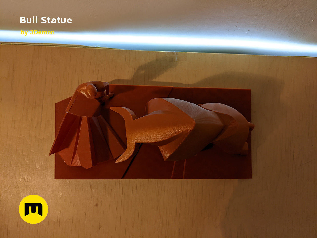 Bull Statue - Dune 3D print model_7