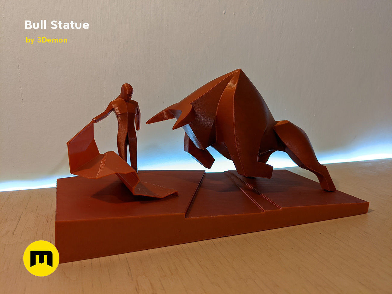 Bull Statue - Dune 3D print model_5