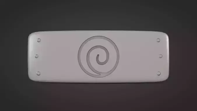 Naruto - Hidden Whirlpool Village Low-poly 3D model
