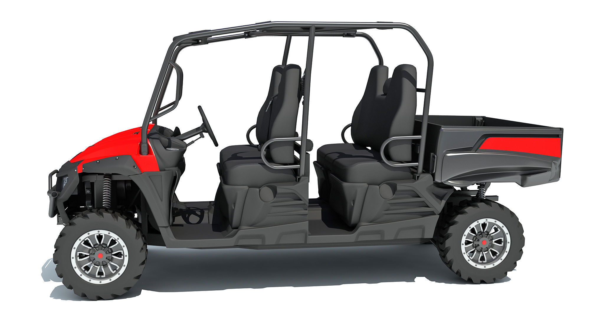 UTV Utility Vehicle 3D model_1