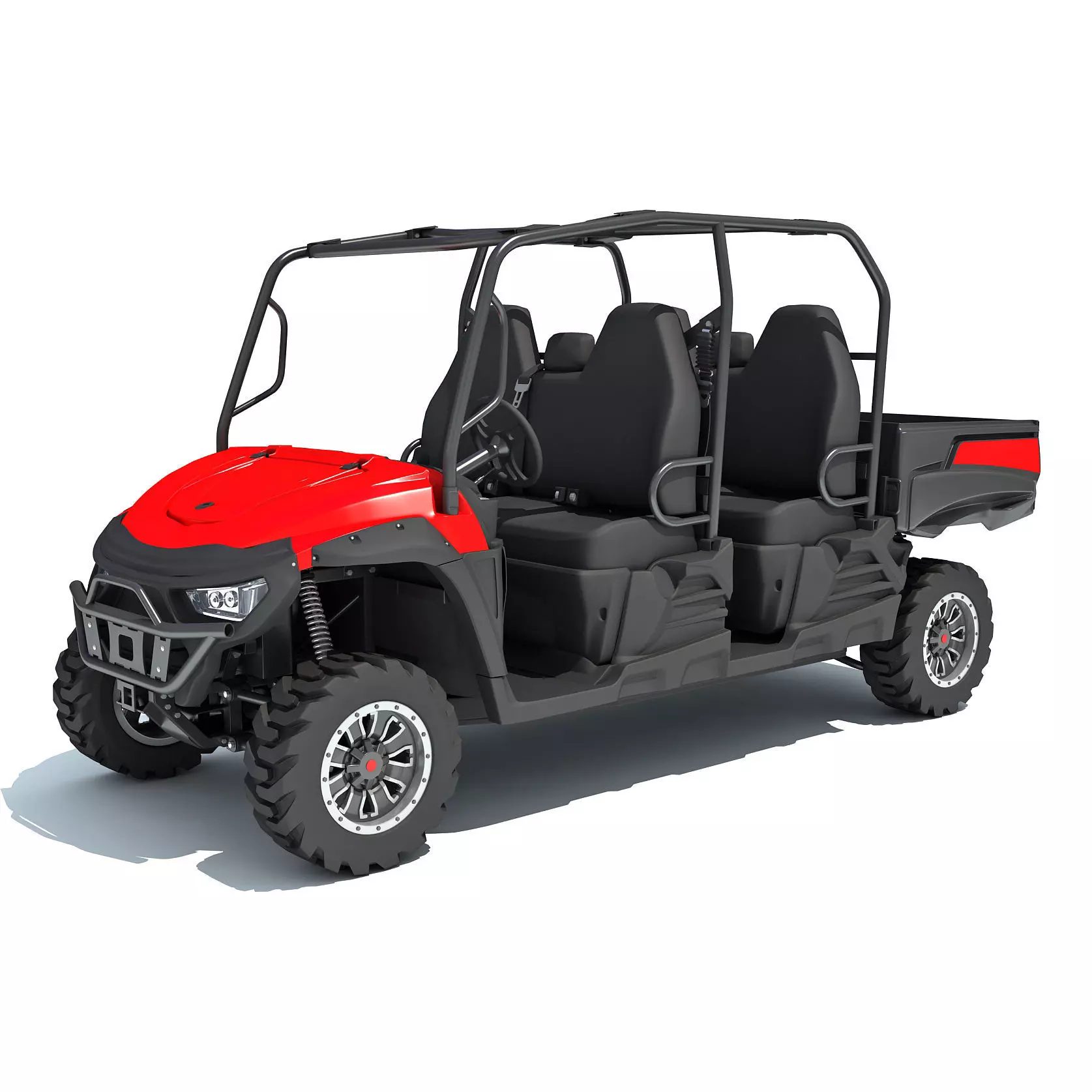 UTV Utility Vehicle 3D model_0