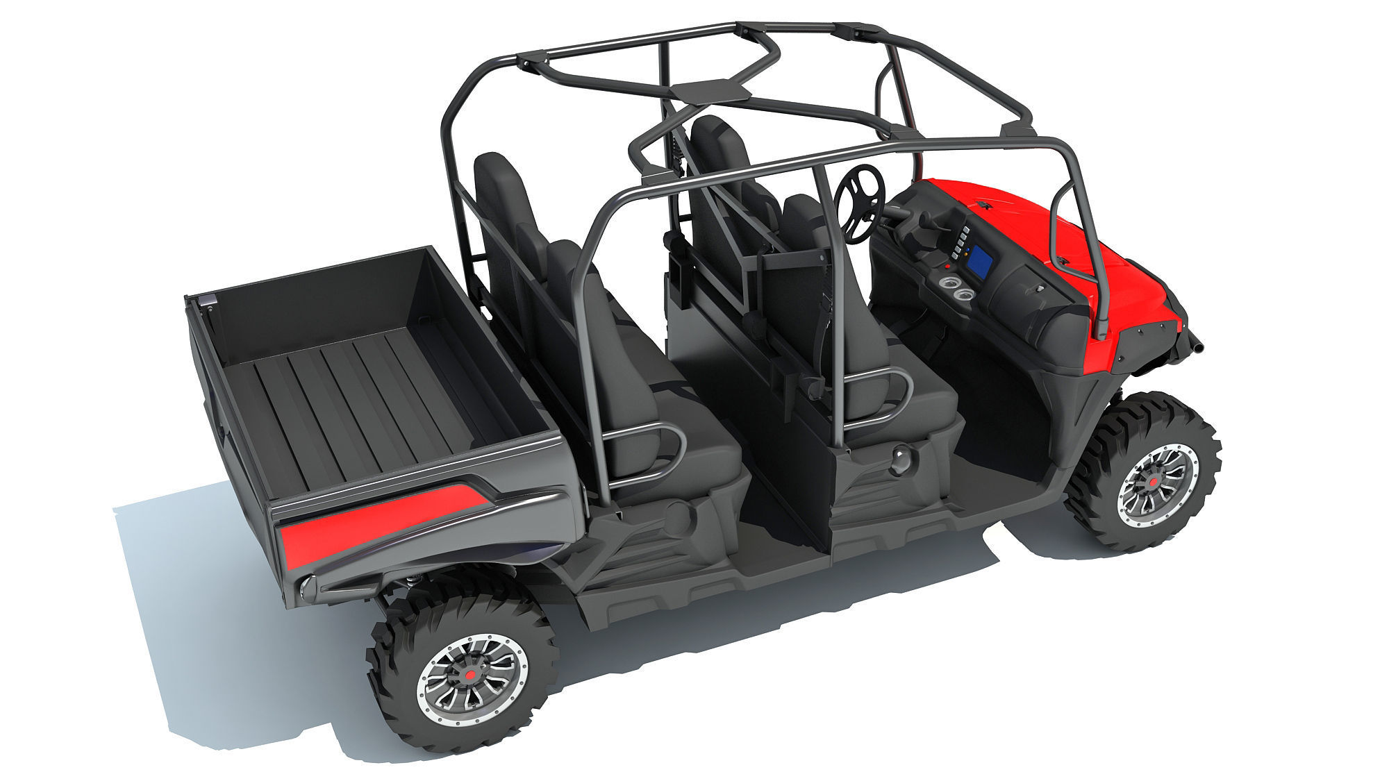 UTV Utility Vehicle 3D model_5