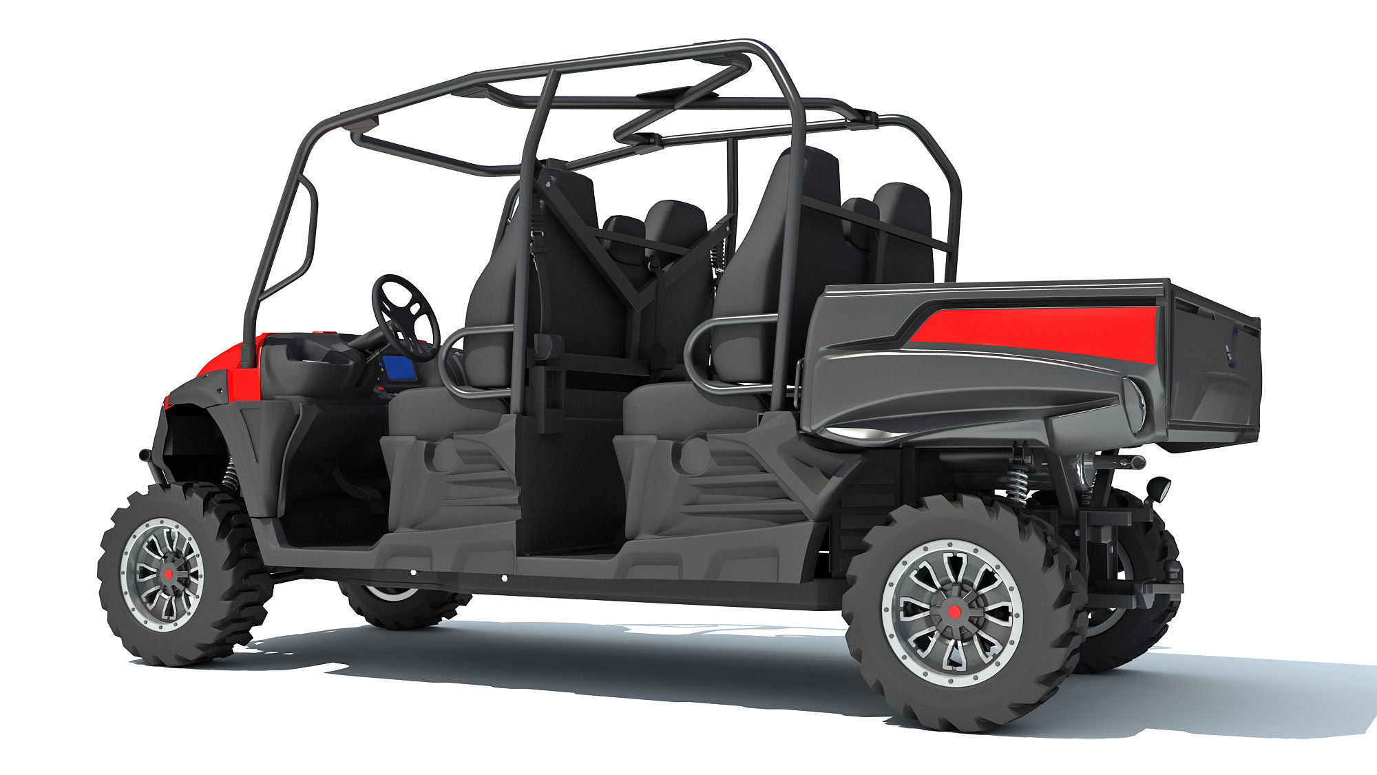 UTV Utility Vehicle 3D model_3