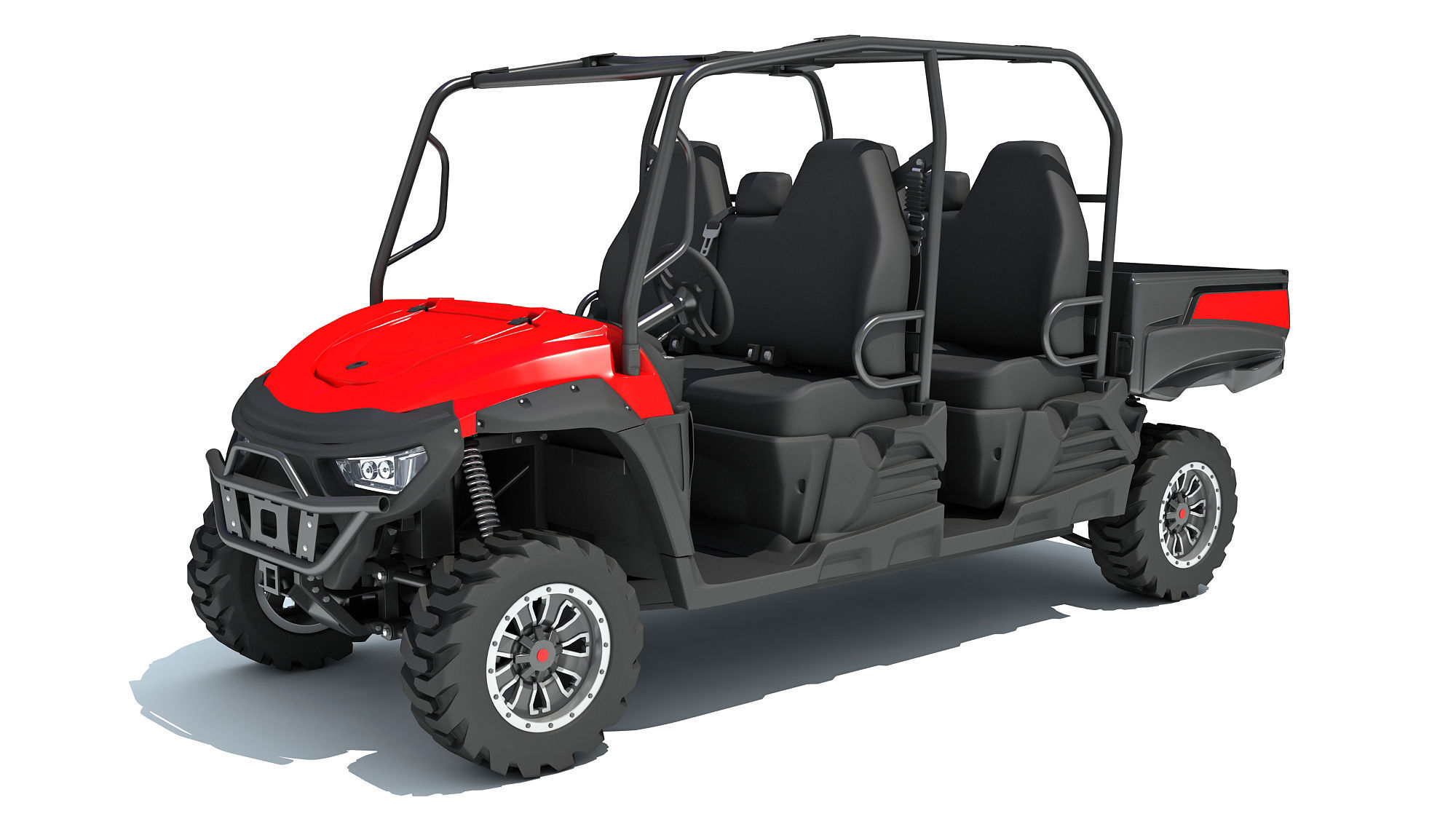 UTV Utility Vehicle 3D model_7