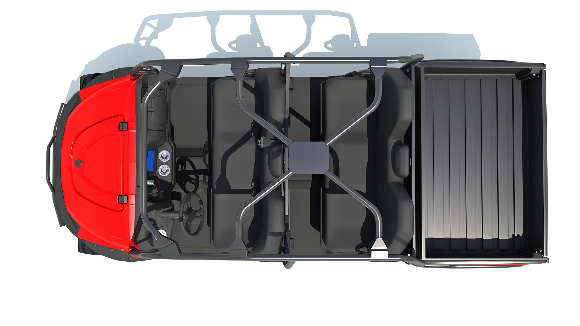 UTV Utility Vehicle 3D model_12