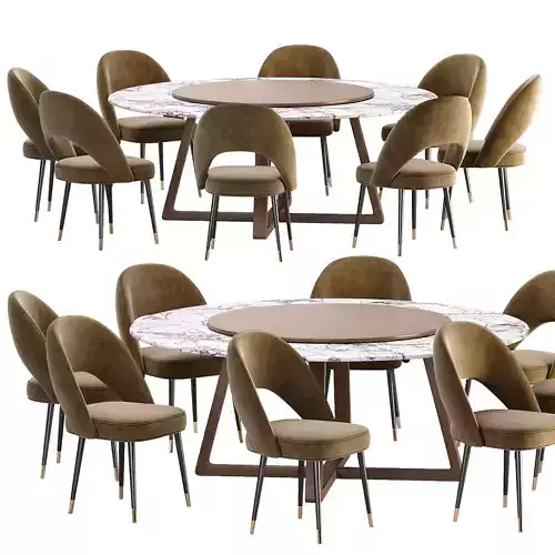 Dining Set round table and chairs