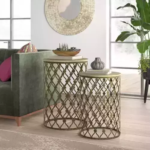 Engen Frame Nesting End Side Tables