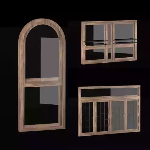 Modern Wooden windows