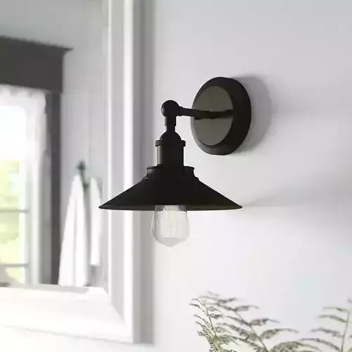 Morganton Light Oil Rubbed Bronze Armed Sconce