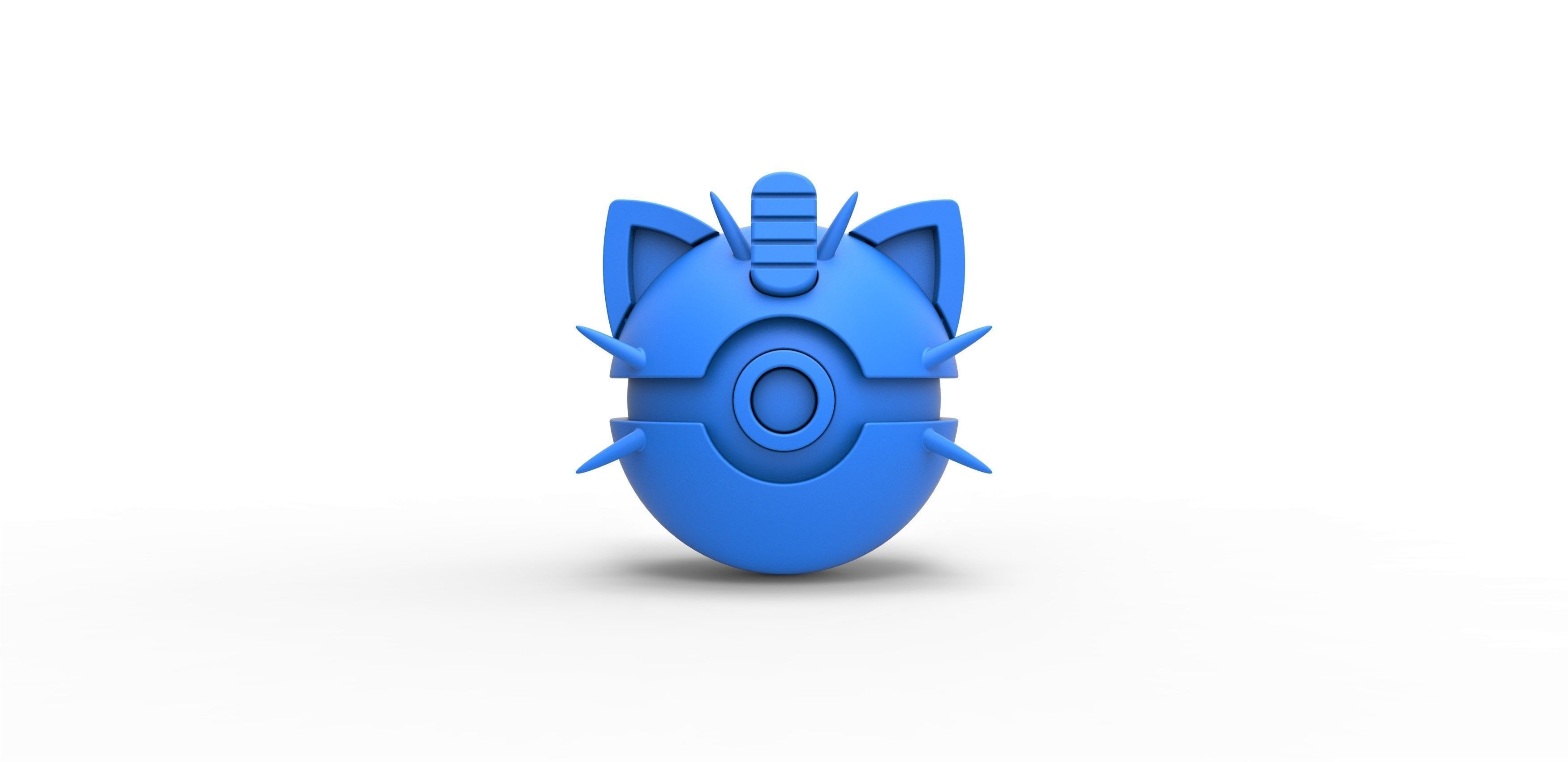 Meowth orb 3D print model_14