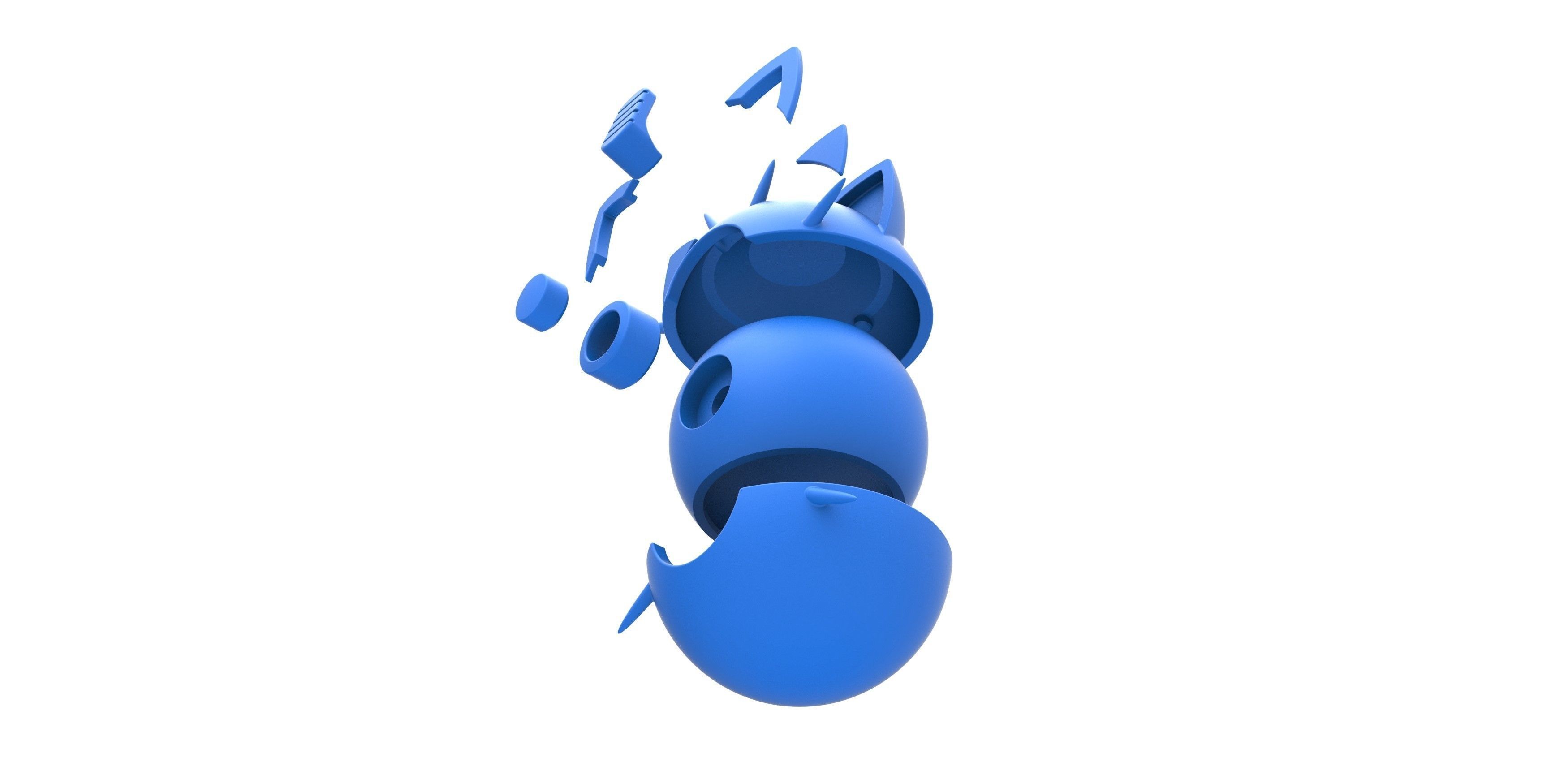 Meowth orb 3D print model_23