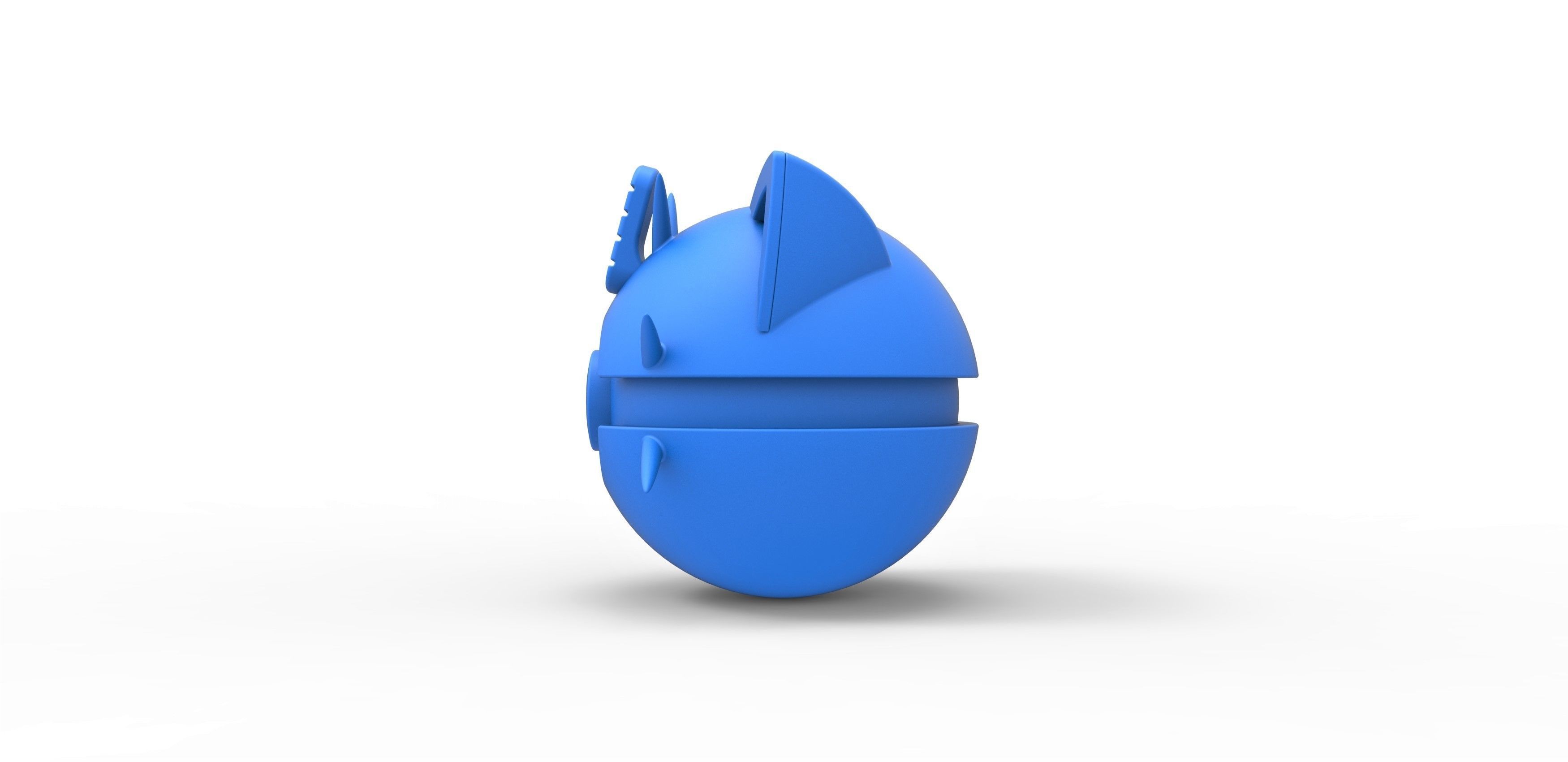 Meowth orb 3D print model_18